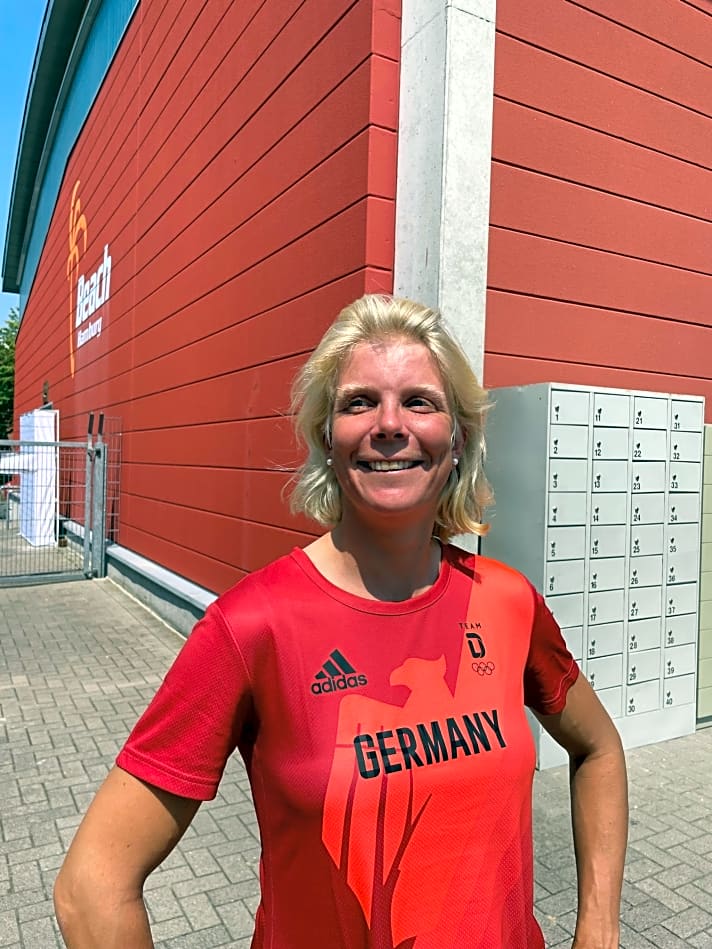   Laser-Radial-Steuerfrau Svenja Weger blickt den Olympischen Spielen gutgelaunt entgegen: "Wir haben lange gewartet. Jetzt kann es endlich losgehen."