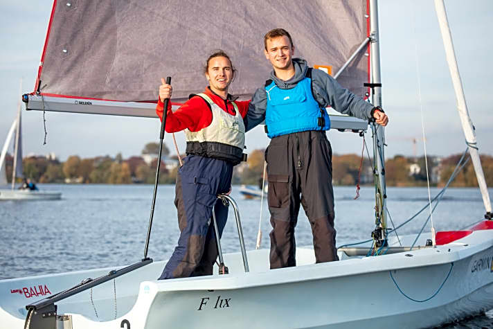   Paul Pietzcker und Justus Joel Mickausch sind die neuen "Meister der Meister" des deutschen Segelsports