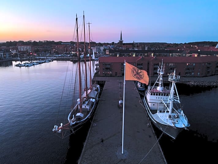   Der attraktive Heimathafen für das Vegvisir Race Nyborg