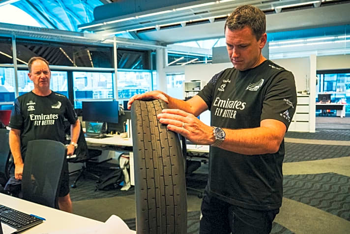   Reifen statt Foils: eine der Herausforderungen des ambitionierten Kiwi-Projekts