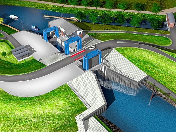 Neubau: Öffnung der Schleuse Otterndorf für 2022 geplant | YACHT