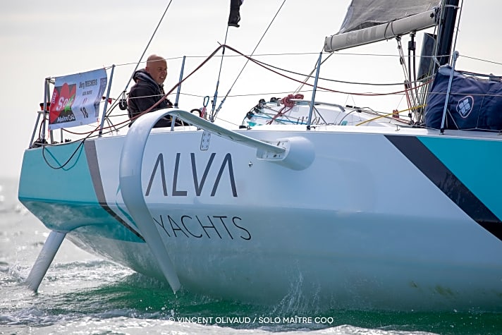   In dieser Saison mit der Figaro "Alva Yachts" im Einsatz: Skipper Jörg Riechers