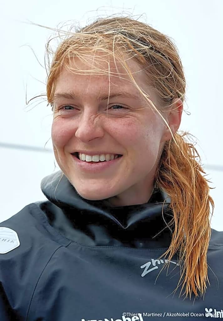   Dieses sympathische Porträt von Rosalin Kuiper entstand für das holländische Team AkzoNobel, für das die Niederländerin im The Ocean Race Europe aktiv war