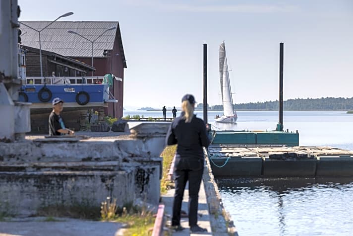   Keine 500 Einwohner hat der nördlichste Ostseehafen Töre, wo die Ziellinie der MidsummerSail die Teilnehmer erwartet