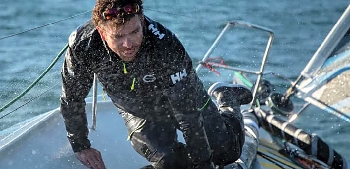 Erkrankt und entkräftet: Der so hoffnungsvoll ins Rennen gegangene Class-40-Skipper Jonas Gerckens muss die Route du Rhum aufgeben