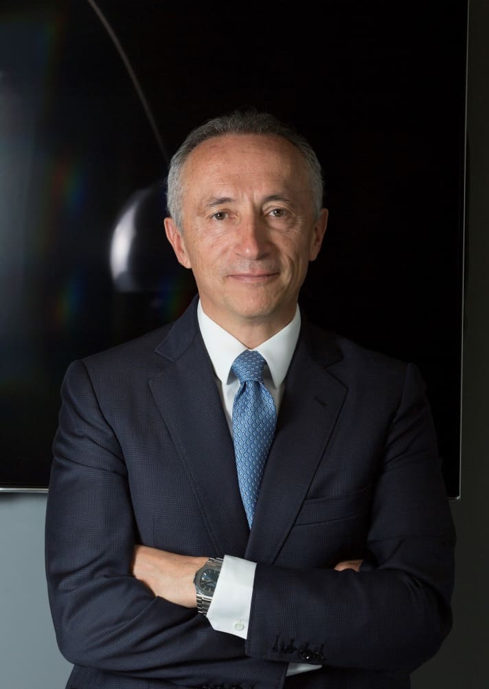 Alberto Galassi: Der CEO der Ferretti-Gruppe plant in den nächsten vier Jahren 84 Millionen Euro in die Entwicklung von Wally zu stecken. | n.