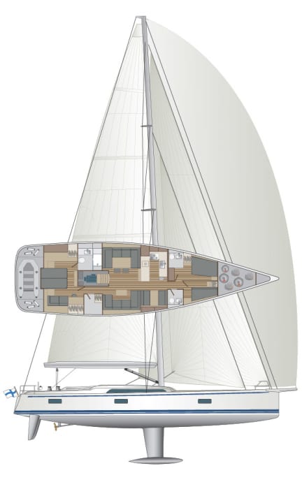 The Swan 65 from 2019