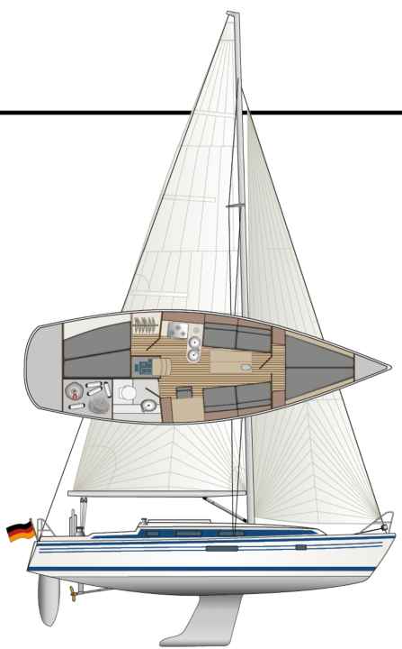  | dessin : YACHT/N. Campe