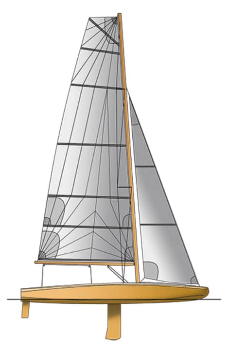 Crepa nella scow FR 18