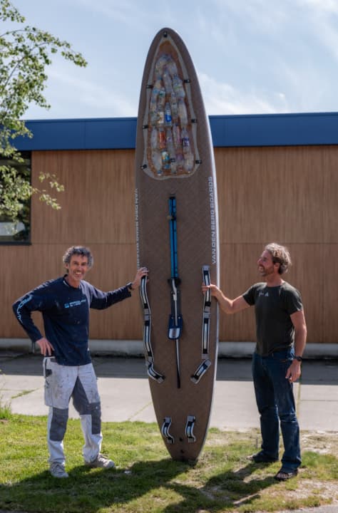Das Expeditionsboard – geshaped von Ron van den Berg.