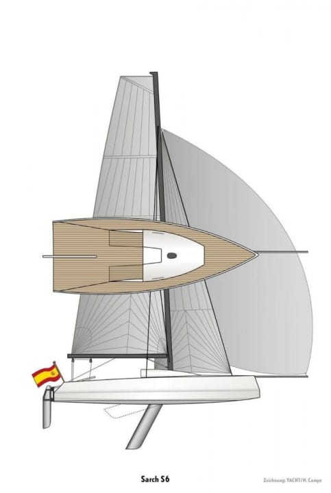   Crack drawing of the Sarch S6