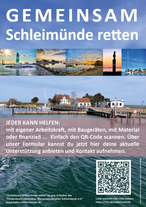Flyer “Gemeinsam Schleimünde retten”