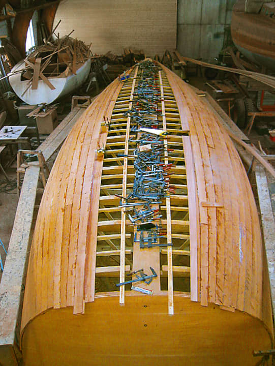 Construction of the "Gloria"