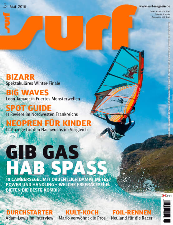 Die Ausgabe SURF 5/2018