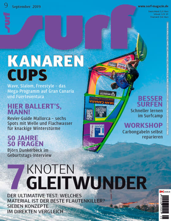 Die Ausgabe SURF 9/2019