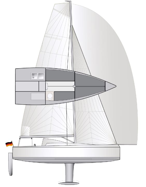 Riss der Bente 24 | YACHT/B. Rothenberg