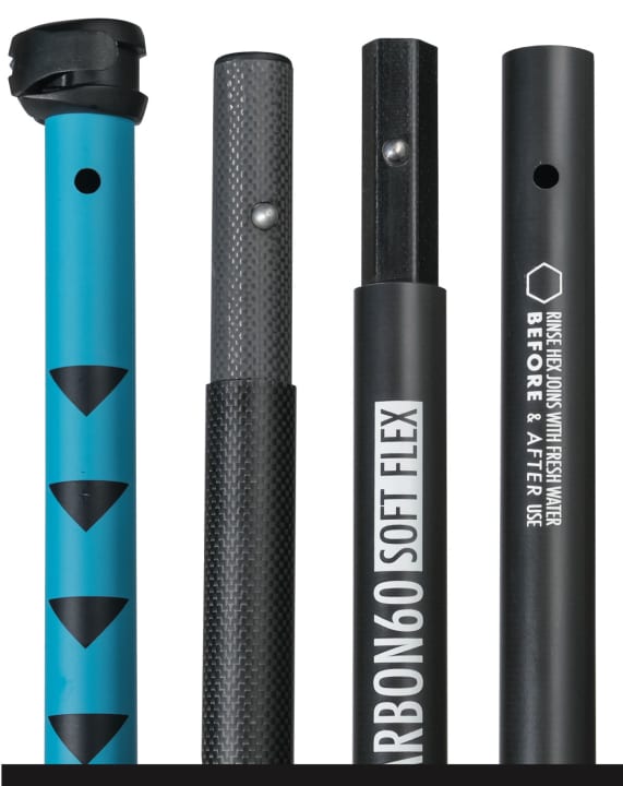 The 2022 test paddle has different plug connections.
