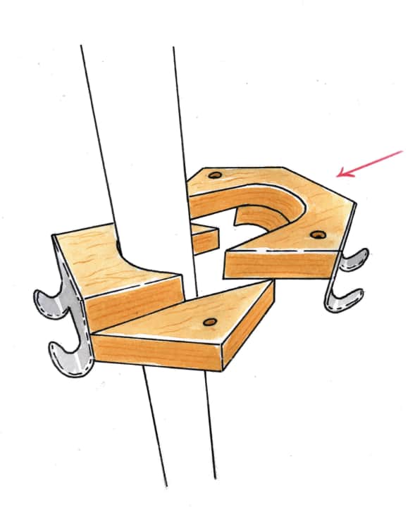 Hook on board