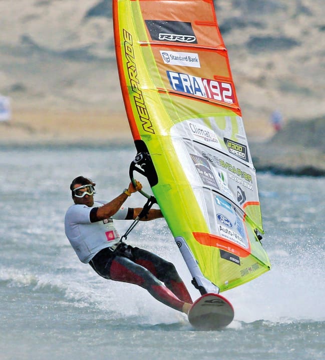 Antoine Albeau has held the windsurfing world speed record since 2015. But his goal now is to set the absolute speed record for sailing boats.