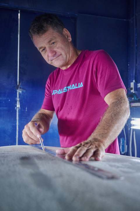 Werner Gnigler has been a JP shaper from the very first JP series board.