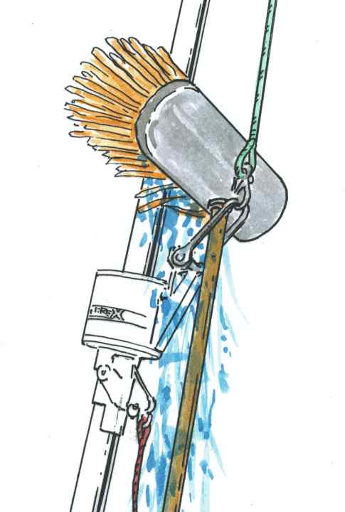 Forestay lifehack