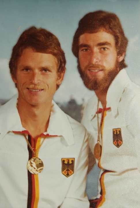   Olympiasieger 1976: Jörg und Eckart Diesch
