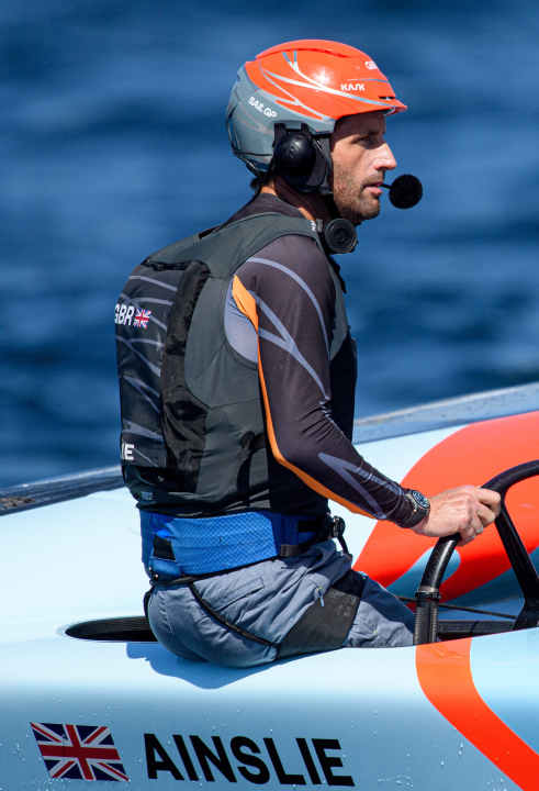 Came, saw, but didn't win: Ben Ainslie and his Brits finished third in Saint-Tropez and are in the same place in the season standings after five of eleven regattas