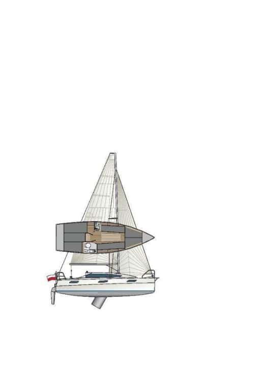   Risszeichnung der Mariner 26
