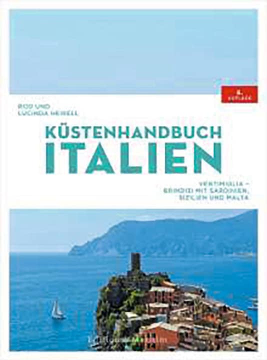   Rod e Lucinda Heikell: <a href="https://www.delius-klasing.de/kuestenhandbuch-italien-12243?number=DK-12243" target="_blank" rel="noopener noreferrer nofollow">"Manuale costiero Italia"</a> , Edizione Maritim, 69,90 euro