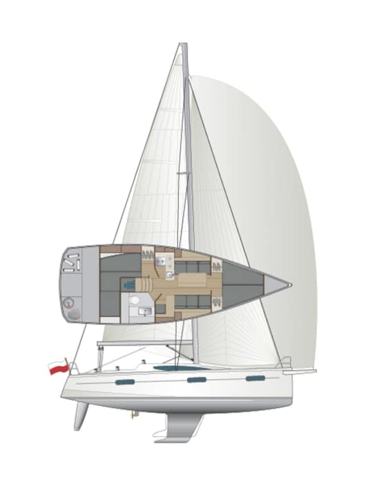  | dessin : YACHT/ N. Campe