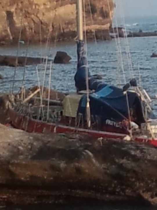   "Freydis II" in her hopeless situation