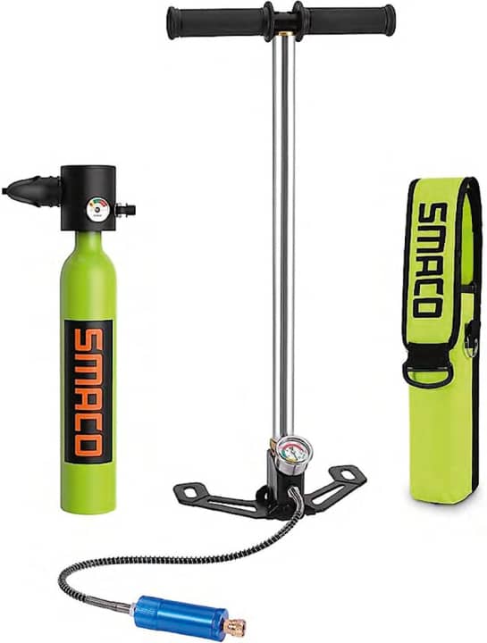 Equipment: compressed air cylinder