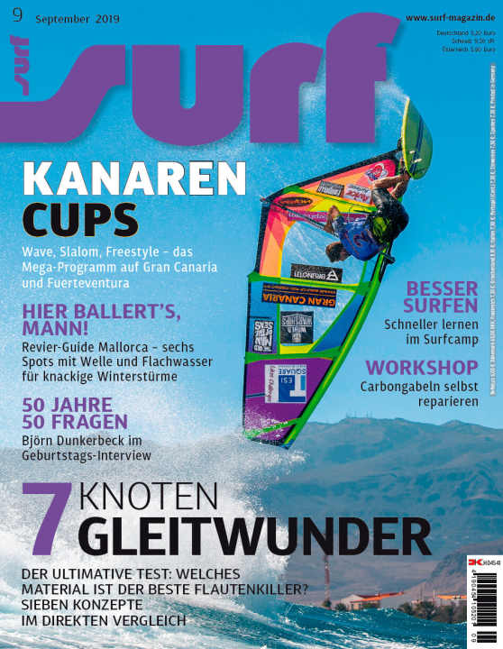 Die Ausgabe SURF 9/2019