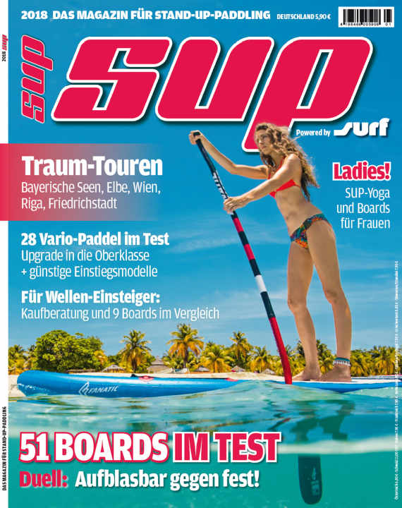 You can read this article and the entire SUP 1/2018 issue in the SURF app (<a href="https://www.delius-klasing.de/digital" target="_blank" rel="noopener noreferrer nofollow">iTunes and Google Play</a>) - the print edition is available <a href="https://www.delius-klasing.de/sup-special-01-2018-sup-2018-01" target="_blank" rel="noopener noreferrer nofollow">here</a>.