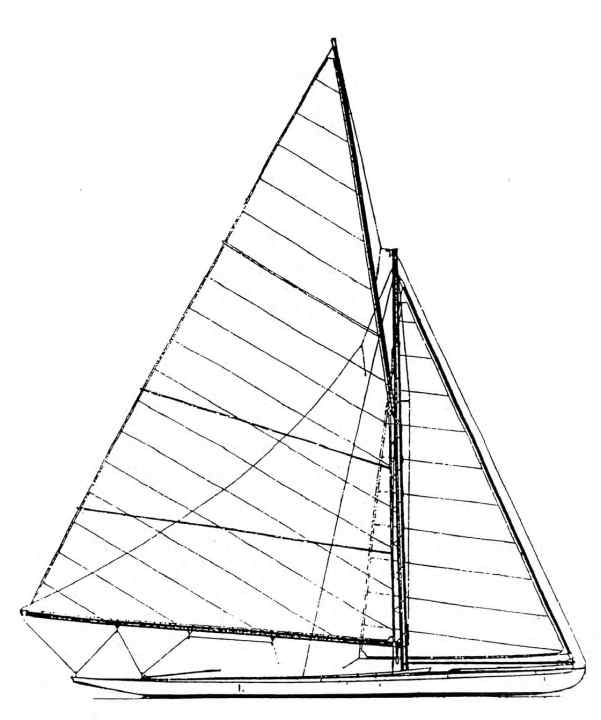 Pirat II  6 Segellängen