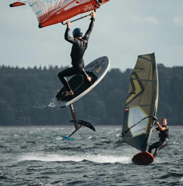 Whether with wings or sails - everyone had fun at the 1001 Grad Girls Camp