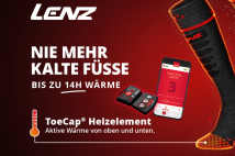 Nie mehr kalte Füße – mit den beheizten Socken von Lenz!