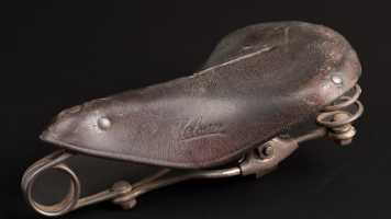 Albert Einstein's bicycle saddle is auctioned off