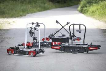 4 towbar-mounted racks, from Atera to Yakima