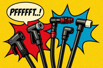 The crucial detail on the bicycle pump