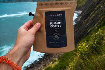 Filter-Tüten-Kaffee aus dem Mehrwegbeutel fürs Bikepacking