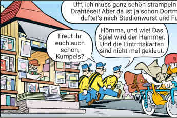 Eine Ente auf Mission im Ruhrgebiet