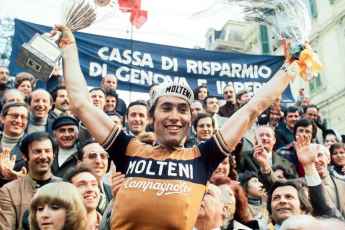 Das Team Molteni mit Eddy Merckx