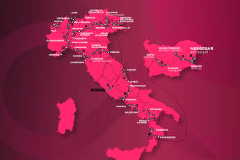 Alle Etappen und Profile – die Strecke der Italien-Rundfahrt