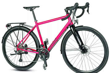 Das voll ausgestattete Contoura Fe-14 Gravelbike im MYBIKE-Test