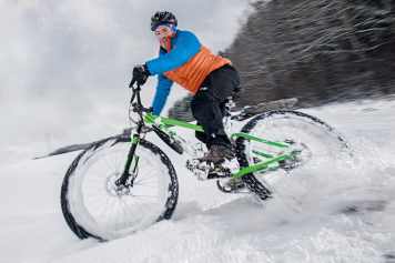 Mit dem Trek Farley 8 durch den Winter