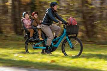 Neues Lastenrad mit XXL-Gepäckträger