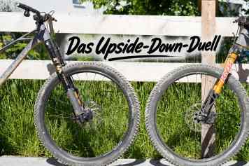 Ein ungleiches Duell: Platzhirsch Fox Podium vs. Underdog KYB