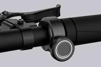 Leichtes E-Bike mit Fingerabdruck-Sensor