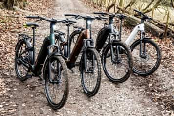 4 Tiefeinsteiger-E-Bikes für Offroad?!